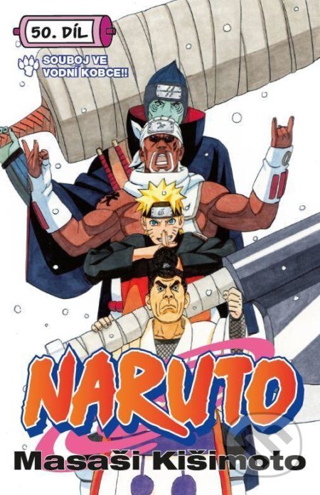 Obálka knihy Naruto 50: Souboj ve vodní kobce