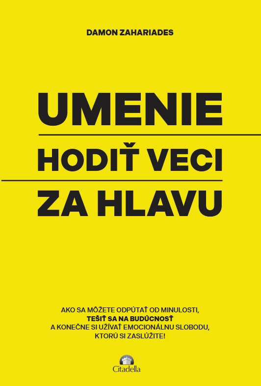 Obálka knihy Umenie hodiť veci za hlavu