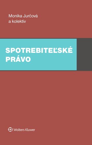 Obálka knihy Spotrebiteľské právo