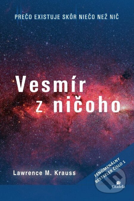 Obálka knihy Vesmír z ničoho