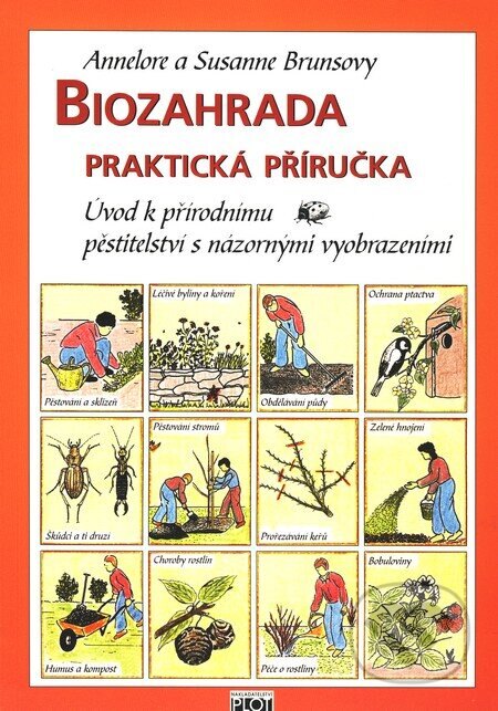 Obálka knihy Biozahrada - praktická příručka