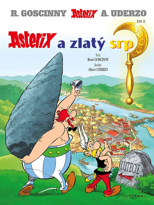 Obálka knihy Asterix 2 - Asterix a zlatý srp