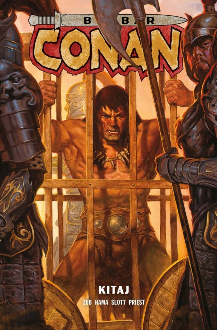 Obálka knihy Barbar Conan 4 - Kitaj