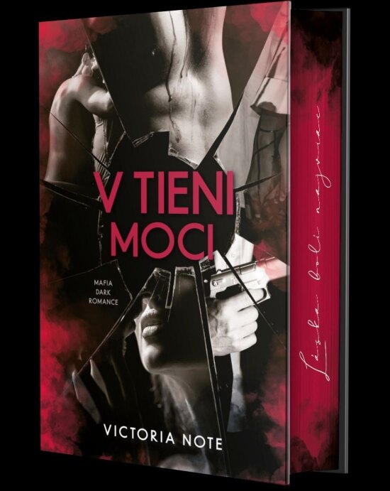 Obálka knihy V tieni moci (s oriezkou)
