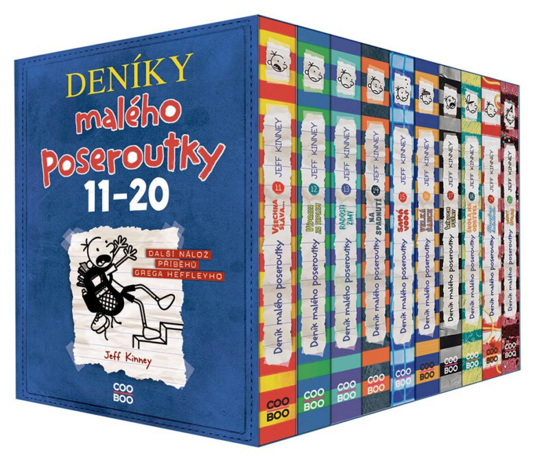 Obálka knihy Deník malého poseroutky BOX 11-20