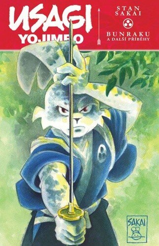 Obálka knihy Usagi Yojimbo Bunraku a další příběhy