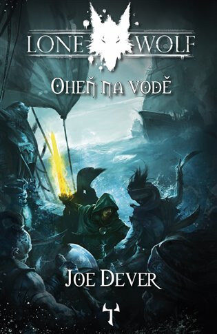 Obálka knihy Oheň na vodě (gamebook)