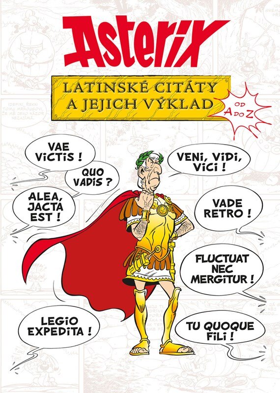 Obálka knihy Asterix - Latinské citáty a jejich výklad