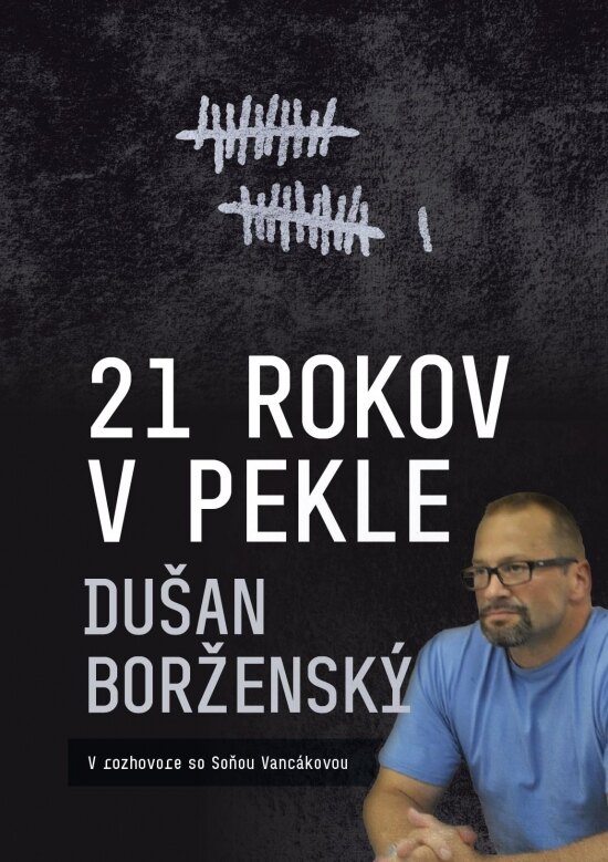 Obálka knihy 21 rokov v pekle - Dušan Borženský