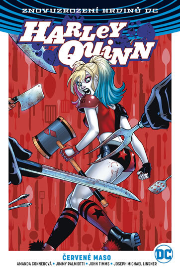 Obálka knihy Harley Quinn 3 - Červené maso