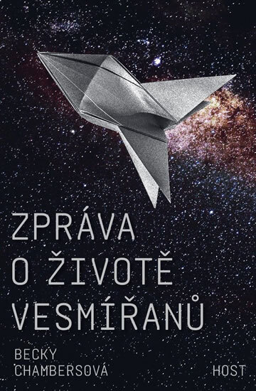 Obálka knihy Zpráva o životě vesmířanů