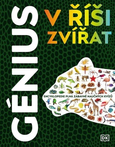 Obálka knihy Génius v říši zvířat