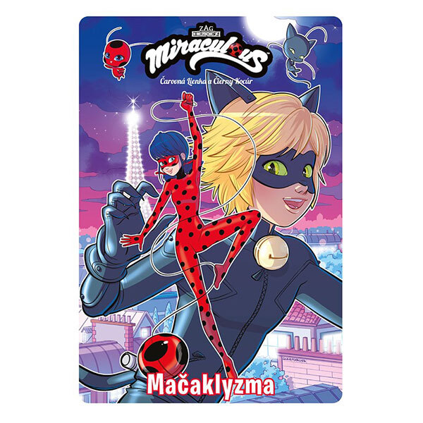 Obálka knihy Čarovná Lienka a Čierny Kocúr - Mačaklyzma (Komiksové príbehy 4)