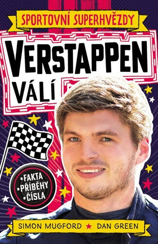 Obálka knihy Verstappen Sportovní superhvězdy