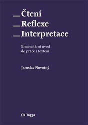 Obálka knihy Čtení Reflexe Interpretace