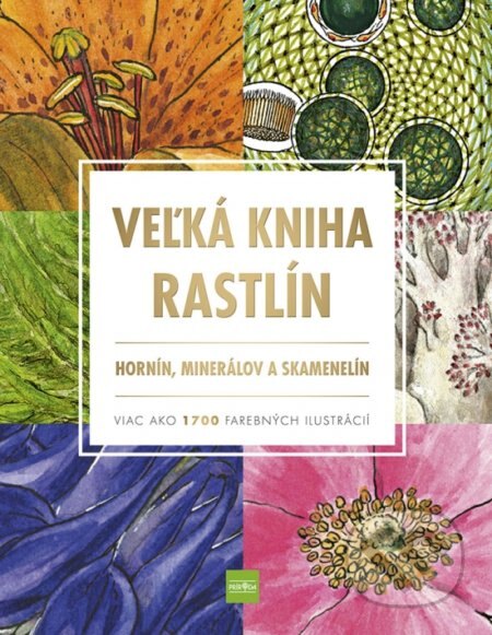 Obálka knihy Veľká kniha rastlín, hornín, minerálov a skamenelín