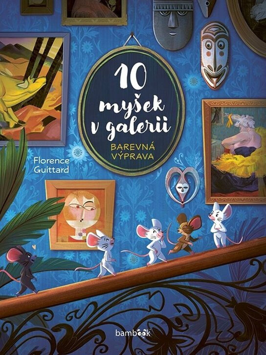Obálka knihy 10 myšek v galerii - Barevná výprava