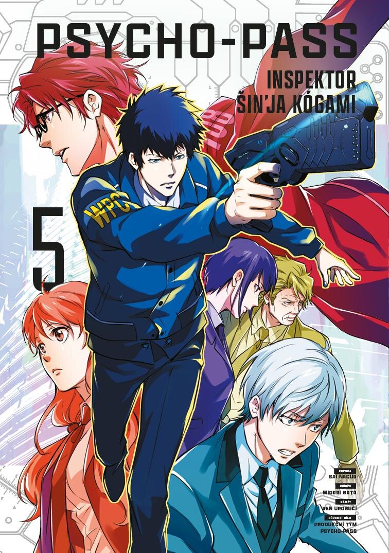 Obálka knihy Psycho-Pass: Inspector Šinja Kogami 5