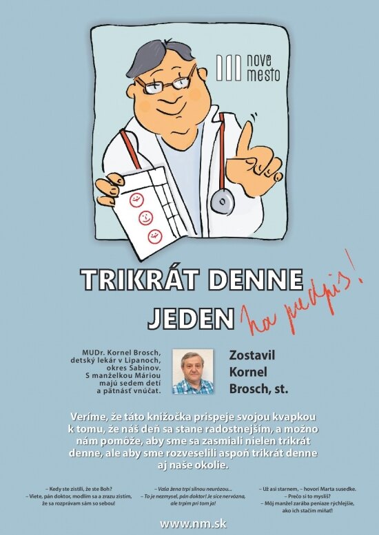 Obálka knihy Trikrát denne jeden