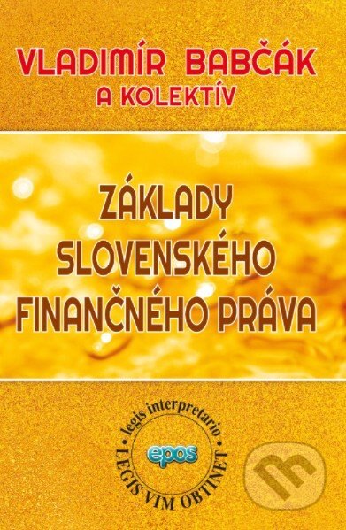 Obálka knihy Základy slovenského finančného práva