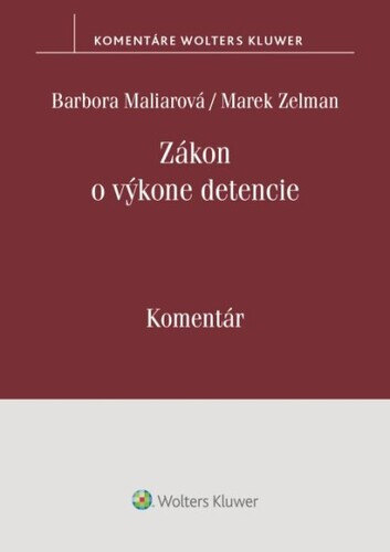 Obálka knihy Zákon o výkone detencie
