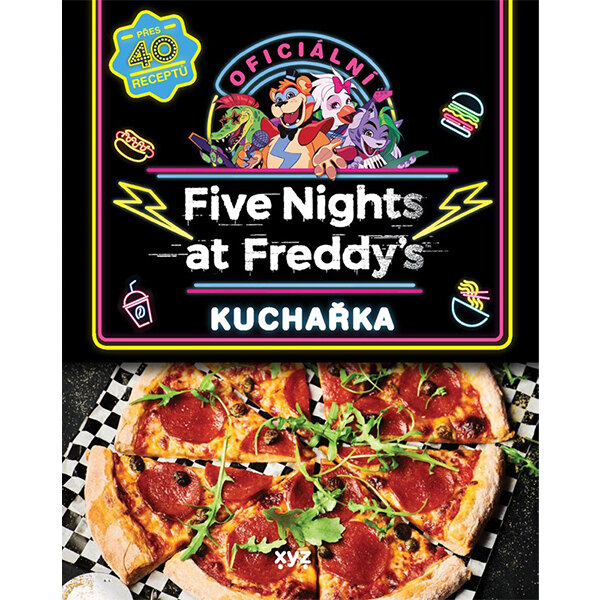 Obálka knihy Five Nights at Freddy's: Oficiální kuchařská kniha