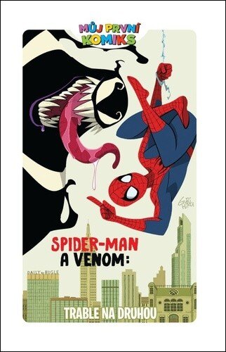Obálka knihy Můj první komiks Spider-Man a Venom Trable na druhou