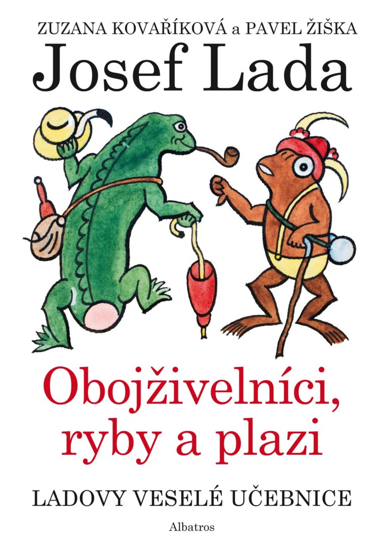 Obálka knihy Ladovy veselé učebnice (4) - Obojživelníci, ryby a plazi