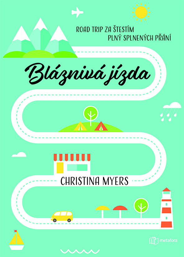 Obálka knihy Bláznivá jízda