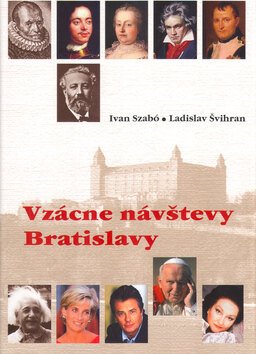Obálka knihy Vzácne návštevy Bratislavy