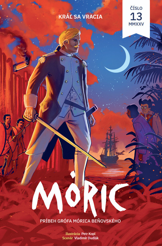 Obálka knihy Komiks Móric 13.