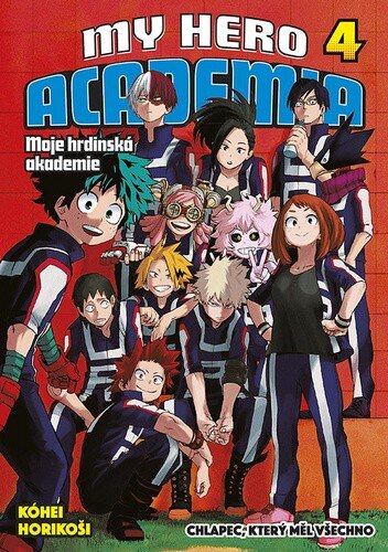 Obálka knihy My Hero Academia 4 Moje hrdinská akademie