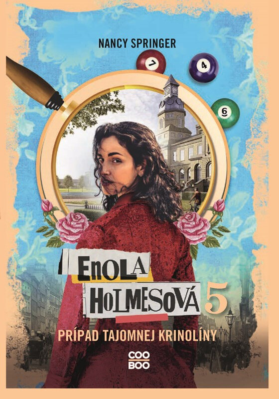 Obálka knihy Enola Holmesová – Prípad tajomnej krinolíny