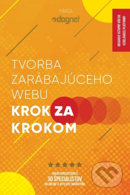 Obálka knihy Tvorba zarábajúceho webu krok za krokom
