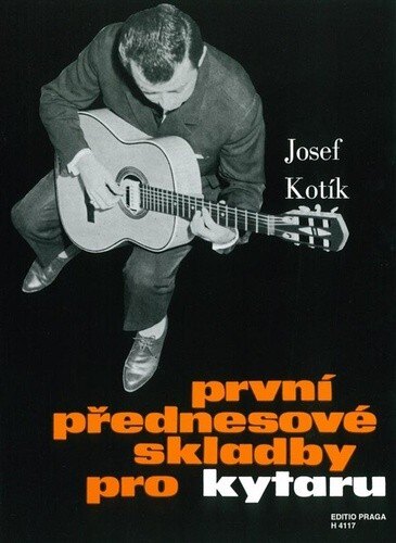 Obálka knihy První přednesové skladby pro kytaru