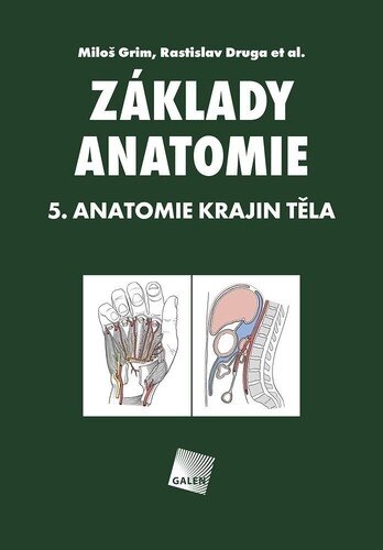 Obálka knihy Základy anatomie - 5. Anatomie krajin těla, 2. vydání