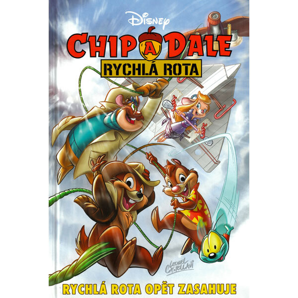 Obálka knihy Chip a Dale - Rychlá rota opět zasahuje