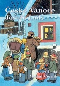Obálka knihy České Vánoce Josefa Lady