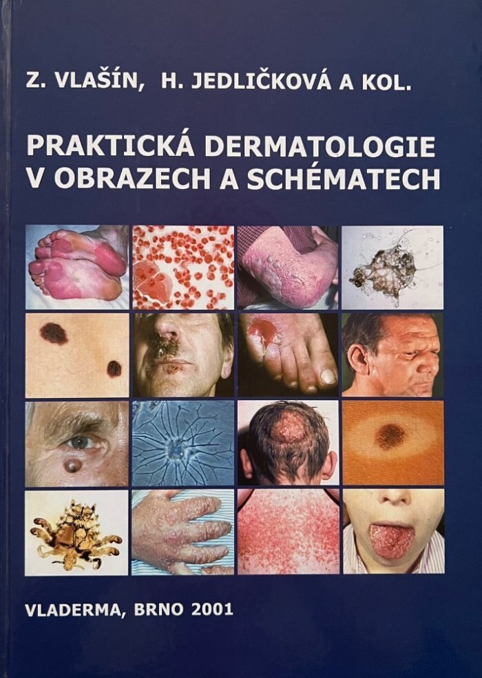 Obálka knihy Praktická dermatologie v obrazech a schématech