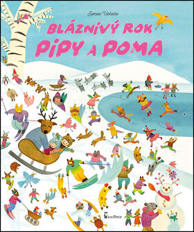 Obálka knihy Bláznivý rok Pipy a Poma