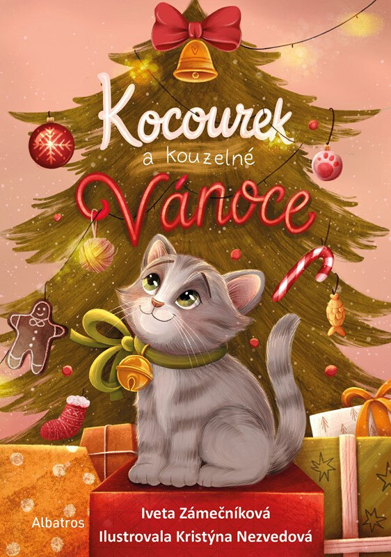 Obálka knihy Kocourek a kouzelné Vánoce