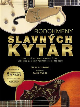 Obálka knihy Rodokmeny slavných kytar