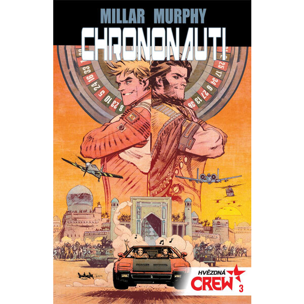 Obálka knihy Hvězdná CREW 3: Chrononauti