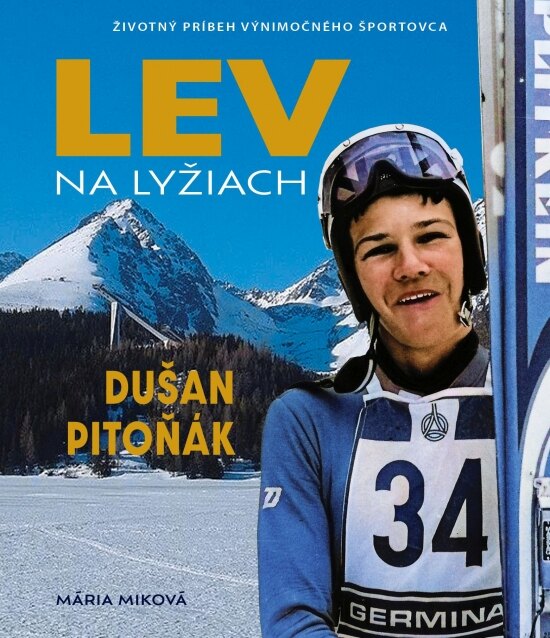 Obálka knihy Lev na lyžiach - Dušan Pitoňák