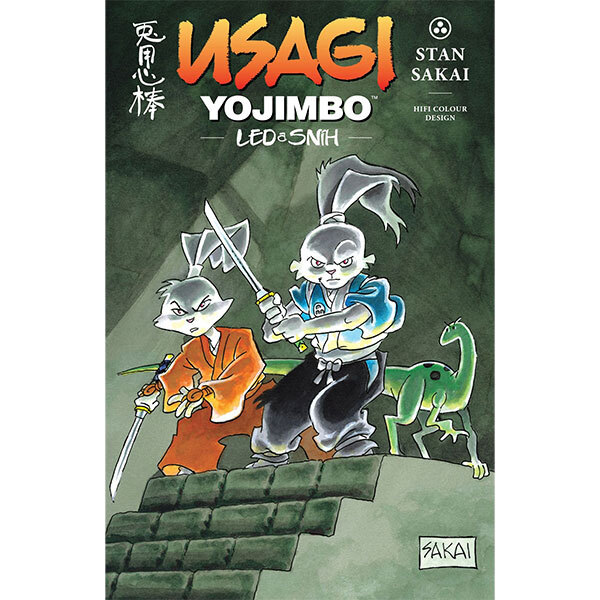 Obálka knihy Usagi Yojimbo: Led a sníh
