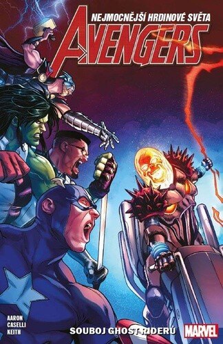 Obálka knihy Avengers 5 Souboj Ghost Riderů