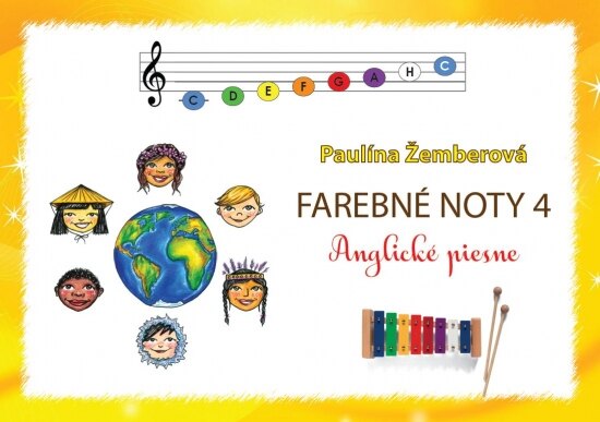 Obálka knihy Farebné noty 4 - Anglické piesne
