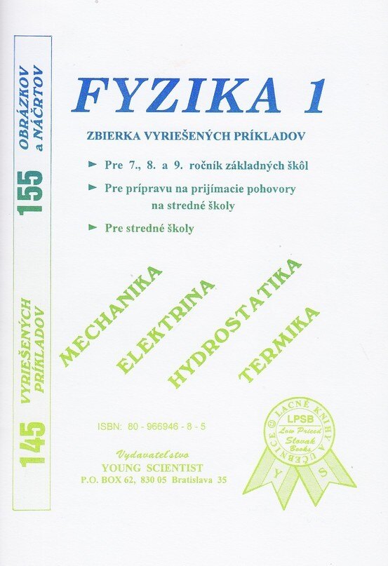 Obálka knihy Fyzika 1