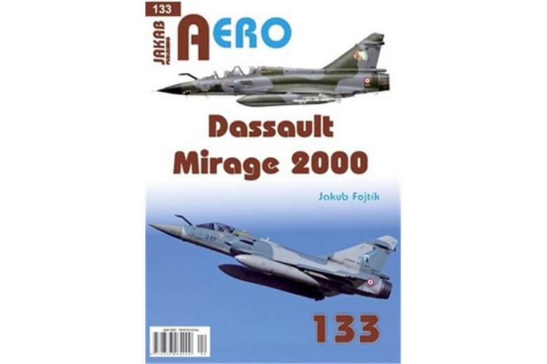 Obálka knihy Aero č.133 - Dassault Mirage 2000