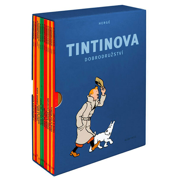 Obálka knihy Tintinova dobrodružství - kompletní vydání 13-24